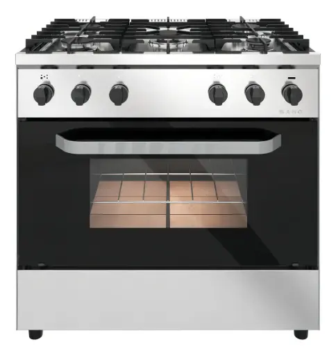 [CNSJK820] Cocina Morelli Saho 5 Hornallas Kuma 820 Puerta Visor